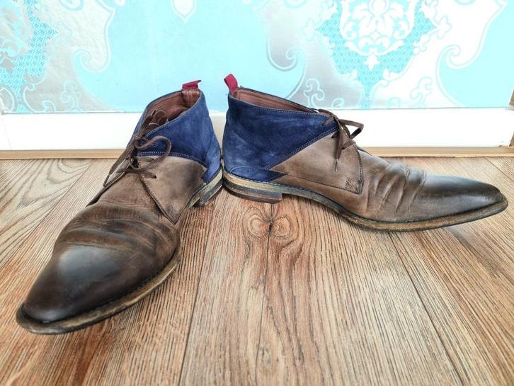 Floris van Bommel leren veterschoenen – maat 43 1/3 – bruin, Kleding | Heren, Schoenen, Gedragen, Veterschoenen, Bruin, Ophalen of Verzenden
