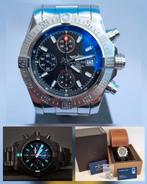 Breitling Avenger II Chronograaf,A133811, 08-2022!, Sieraden, Tassen en Uiterlijk, Horloges | Heren, Staal, Staal, Breitling, Polshorloge