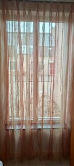 Inbetweens - ADO International Gordijnen - Terra Tinten, Huis en Inrichting, Bruin, Gebruikt, 200 cm of meer, Ophalen of Verzenden