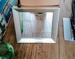 Zilverkleurige Spiegel, Ophalen, Minder dan 50 cm, Zo goed als nieuw, Minder dan 100 cm