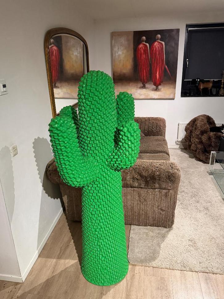 Gufram Cactus – Another Green – Iconisch designkapstok, Huis en Inrichting, Woonaccessoires | Kapstokken, Zo goed als nieuw, Staande kapstok