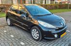 Peugeot 207 1.4 VTI 16V AIRCO 5DRS 2008 Zwart, Auto's, Peugeot, Voorwielaandrijving, 1153 kg, Zwart, Origineel Nederlands