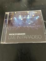 NICK & SIMON LIVE IN PARADISO 2016 CD&DVD, Verzenden, Zo goed als nieuw