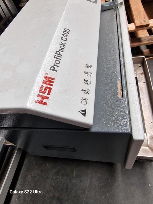 HSM Profipack  C400 karton schredder slechts even gebruikt, Hobby en Vrije tijd, Overige Hobby en Vrije tijd, Nieuw, Ophalen