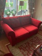 2-zits bank, rood, Ophalen, Gebruikt, Klassiek, 150 tot 200 cm