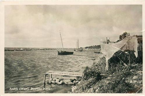 (388-028-035) Andijk Buurtjes Haven, Verzamelen, Ansichtkaarten | Nederland, Noord-Holland, Ophalen of Verzenden