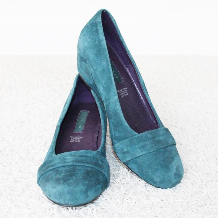 Zeer Mooie Suede 5th Avenue Sleehakken (Maat 41) s16 € 45,-, Kleding | Dames, Schoenen, Zo goed als nieuw, Overige typen, Overige kleuren