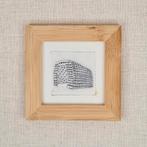 Ets Markthal, Rotterdam 10x10 cm, Huis en Inrichting, Minder dan 50 cm, Oorspronkelijke maker, Nieuw, Ophalen of Verzenden