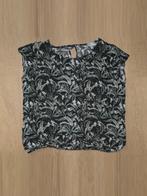 Top zwart groen petrol mintgroen elastiek | 46 | Elvira, Maat 46/48 (XL) of groter, Ophalen of Verzenden, Zonder mouw, Gedragen