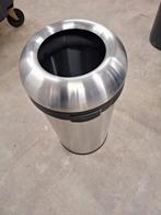 Simplehuman vuilnisbak prullenbak, 40 liter of meer, Ophalen, Metaal, Minder dan 50 cm