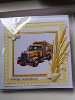 Gefeliciteerd kaartje met vrachtauto no. 1393, Ophalen of Verzenden, Nieuw, Man of Vrouw