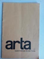 Arta Catalogus Nr. 33 - Den Haag Jan Wiegers, Boeken, Verzenden, Gelezen, Diverse, Catalogus