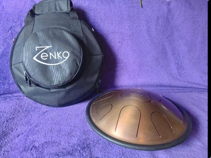 Zenko tonguedrum/ mini handpan pentatonische C, Muziek en Instrumenten, Percussie, Zo goed als nieuw, Melodische percussie, Ophalen of Verzenden
