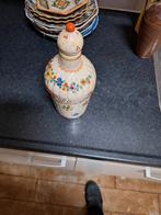 Vintage Delfts Blauw Flesje 'Blijft Oranje', Antiek en Kunst, Antiek | Keramiek en Aardewerk, Ophalen of Verzenden