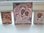 3 Zilveren Orthodoxe Iconen, Ophalen