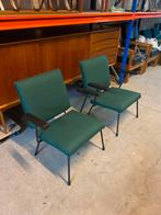Wim Rietveld Gispen vintage fauteuils 1954, Ophalen, Metaal, Minder dan 75 cm, Zo goed als nieuw