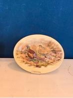 Ovaal bord Fazanten Woburn Abbey, Ophalen of Verzenden