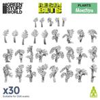 3D printed set - Monstera Plant 11611 Wargames Scenery, Verzenden, Spanje, GSW, Info@sceneryenzo.nl
