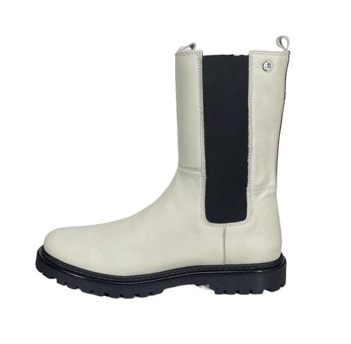GIGA maat 40 leren chelsealaars/rits wit - gratis verzenden, Kinderen en Baby's, Kinderkleding | Schoenen en Sokken, Nieuw, Laarzen