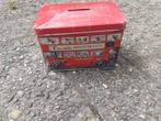 Vintage blik Churchill’s Confectionary bus spaarpot, Ophalen of Verzenden, Gebruikt, Overige merken