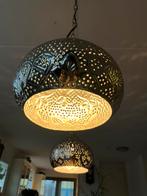 Twee Oosterse hanglampen incl. dimbare lampen, Huis en Inrichting, Lampen | Plafondlampen, Ophalen of Verzenden, Zo goed als nieuw