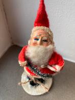 Oude antieke kerstman karton papier brocante kerst pop, Diversen, Kerst, Ophalen of Verzenden, Gebruikt