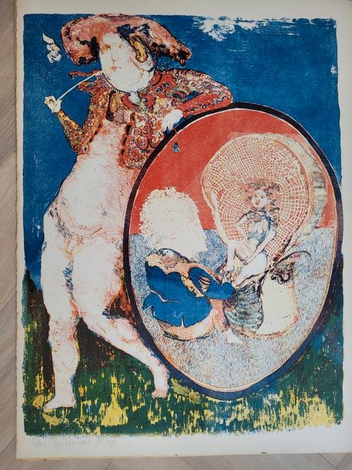Litho's Peter Gentenaar, Antiek en Kunst, Kunst | Schilderijen | Abstract, Ophalen