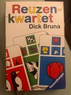 Reuzenkwartet dick bruna, Verzamelen, Speelkaarten, Jokers en Kwartetten, Ophalen of Verzenden, Gebruikt, Kwartet(ten)
