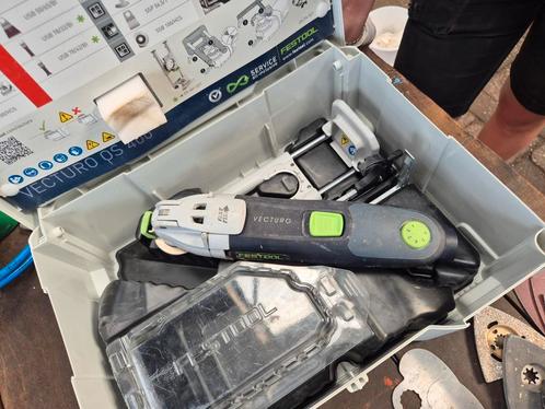 Festool vecturo os 400 eq multitool, Doe-het-zelf en Verbouw, Gereedschap | Zaagmachines, Zo goed als nieuw, Minder dan 600 watt