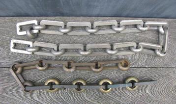 Industriële ophangkettingen metaal oud beschikbaar voor biedingen