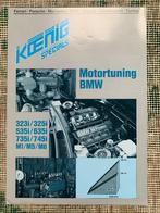 Zeer zeldzaam! Flyer folder BMW motortuning Koenig jaren '80, Ophalen of Verzenden, Nieuw, BMW, BMW
