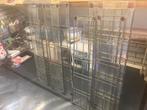 Glas in lood ramen 8 stuks, Doe-het-zelf en Verbouw, Glas en Ramen, Ophalen, Gebruikt, Minder dan 80 cm, Glas in lood