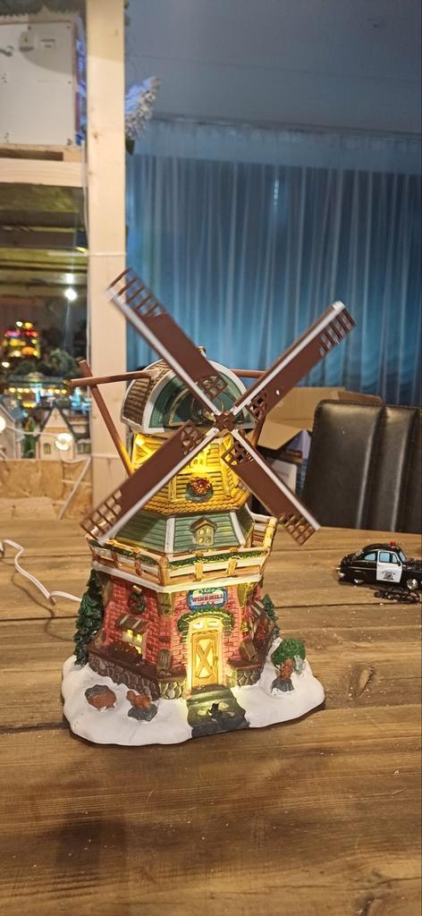 Stony Brook Windmill lemax, Diversen, Kerst, Zo goed als nieuw, Ophalen of Verzenden