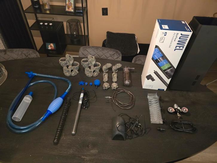 Aquarium spullen te koop co2 decoratie heater filter nieuw, Dieren en Toebehoren, Vissen | Aquariumvissen, Vis