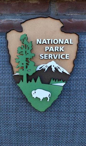 National Park Service sign, NP USA beschikbaar voor biedingen