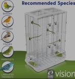 Vision M02 Vogelkooi, Dieren en Toebehoren, Ophalen of Verzenden, Zo goed als nieuw, Metaal, Vogelkooi