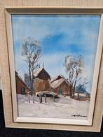 Schilderij J. Kelderman, Antiek en Kunst, Kunst | Schilderijen | Klassiek, Ophalen of Verzenden
