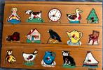 Retro vintage jaren 60 houten puzzel bijna gratis, Verzamelen, Speelgoed, Ophalen, Zo goed als nieuw