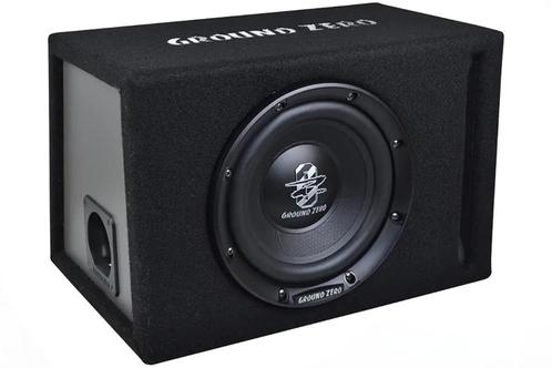 Ground Zero GZIB 20BR 8'' Subwoofer / Kist (300Wmax/150Wrms), Auto diversen, Autospeakers, Nieuw, Ophalen of Verzenden