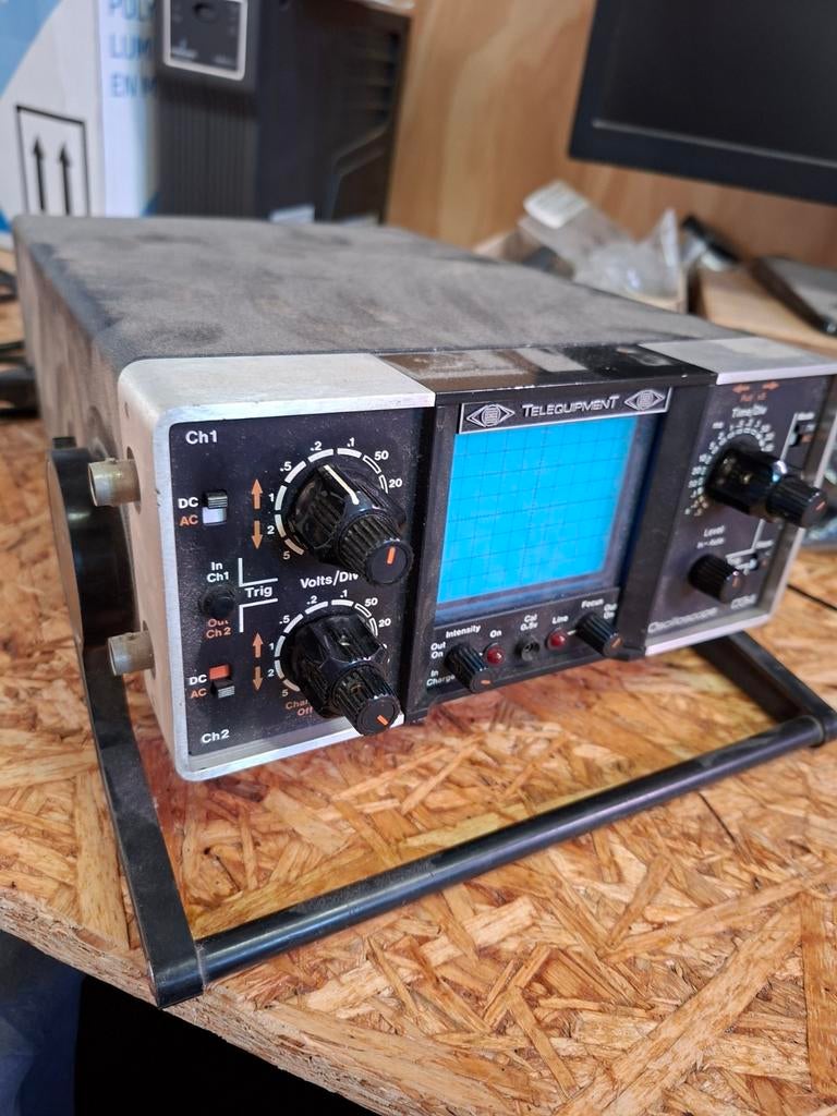Telequipment Oscilloscope D34 - Vintage Testapparaat, Ophalen