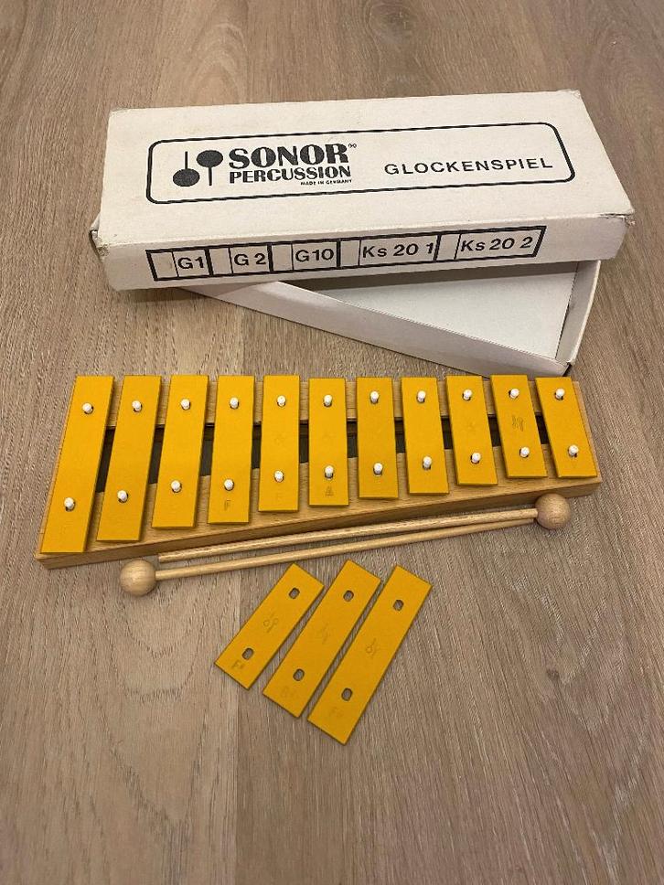 SONOR Glockenspiel G1 (A), Muziek en Instrumenten, Percussie, Gebruikt, Melodische percussie, Ophalen of Verzenden