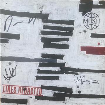 Mush ‎– Lines Redacted (LP Signed, Clear Transparent Vinyl) beschikbaar voor biedingen
