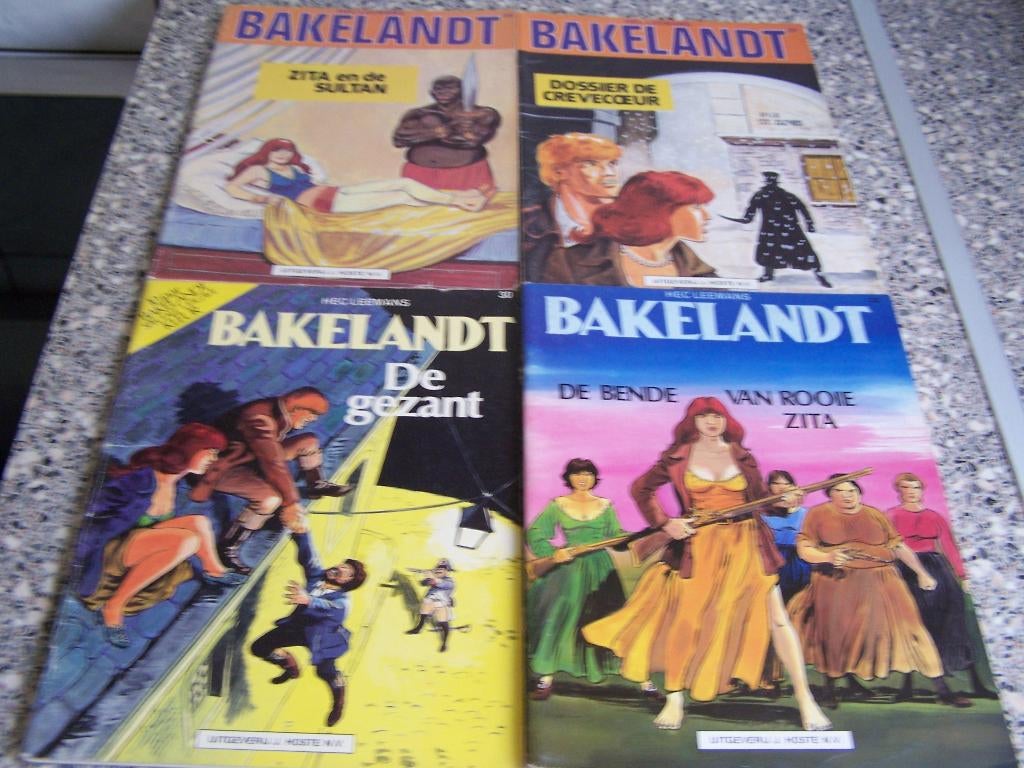 strips-bakelandt (sc), Meerdere stripboeken, Ophalen of Verzenden, Gelezen