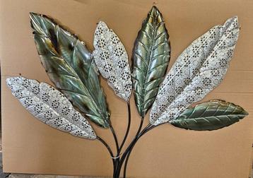 6 BLADEREN / WANDDECORATIE / opruiming beschikbaar voor biedingen