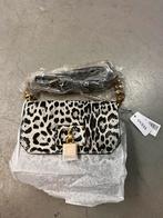 Te koop handtas tas dames GUESS black/white leopard, Ophalen of Verzenden, Nieuw, Zwart, Handtas
