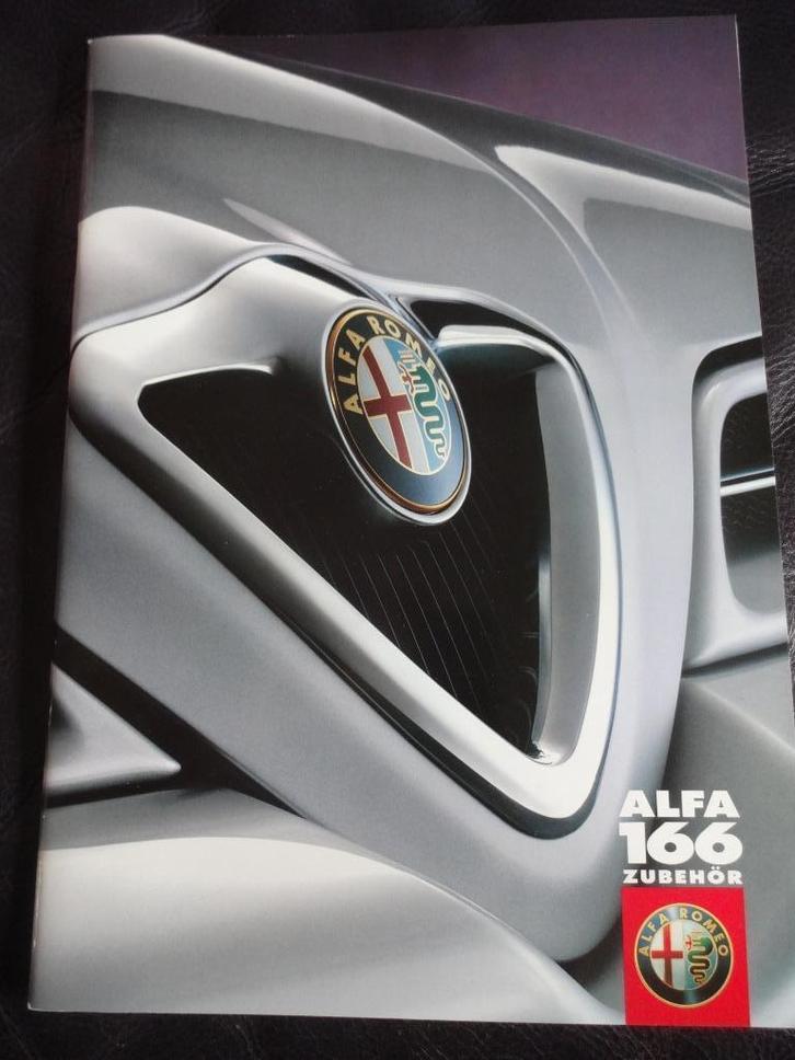 Alfa Romeo 166, Boeken, Auto's | Folders en Tijdschriften, Nieuw, Alfa Romeo, Ophalen of Verzenden