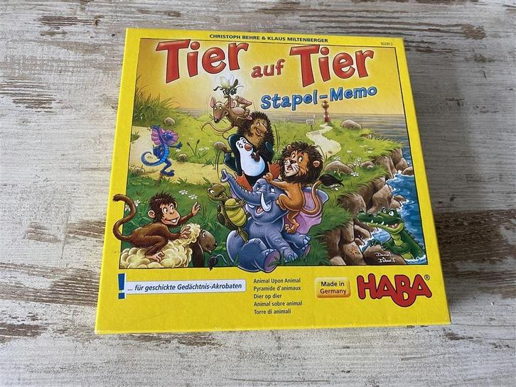 Dier op dier een spel van HABA [s539]