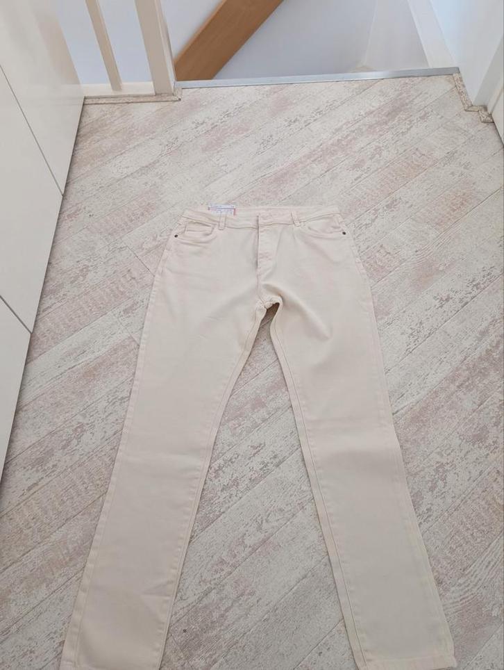 Zeeman Ecru Comfort Jeans - Maat 44 - Nieuw!, Kleding | Dames, Spijkerbroeken en Jeans, Nieuw, Overige jeansmaten, Overige kleuren