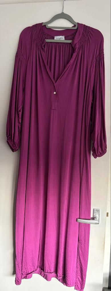 Les Jumelles Jurk - Lonneke Nooteboom Closet Sale, Kleding | Dames, Jurken, Zo goed als nieuw, Maat 38/40 (M), Paars, Onder de knie