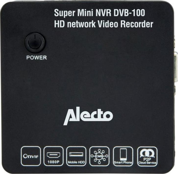 Alecto Network Video Recorder NVR DVB-100, Audio, Tv en Foto, Videobewaking, Zo goed als nieuw, Ophalen of Verzenden